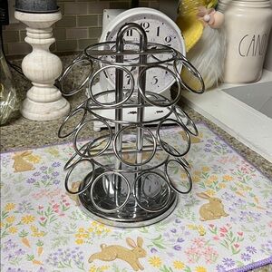 ☕ Keurig K‑Cup Pod Holder – Spins, Holds 27 Pods
